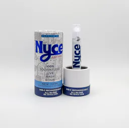 Shop NYCE - Honey Banana "Anytime" Solventless Live Hash Rosin - Vape AIO - .5g - 0.5g in New York City | SeshNYC Shop NYCE - Honey Banana "Anytime" Solventless Live Hash Rosin - Vape AIO - .5g - 0.5g in New York City | SeshNYC