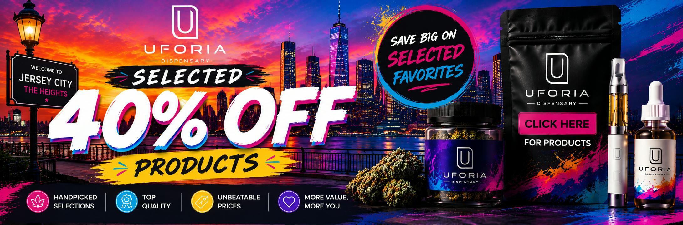 40% OFF SELECTED