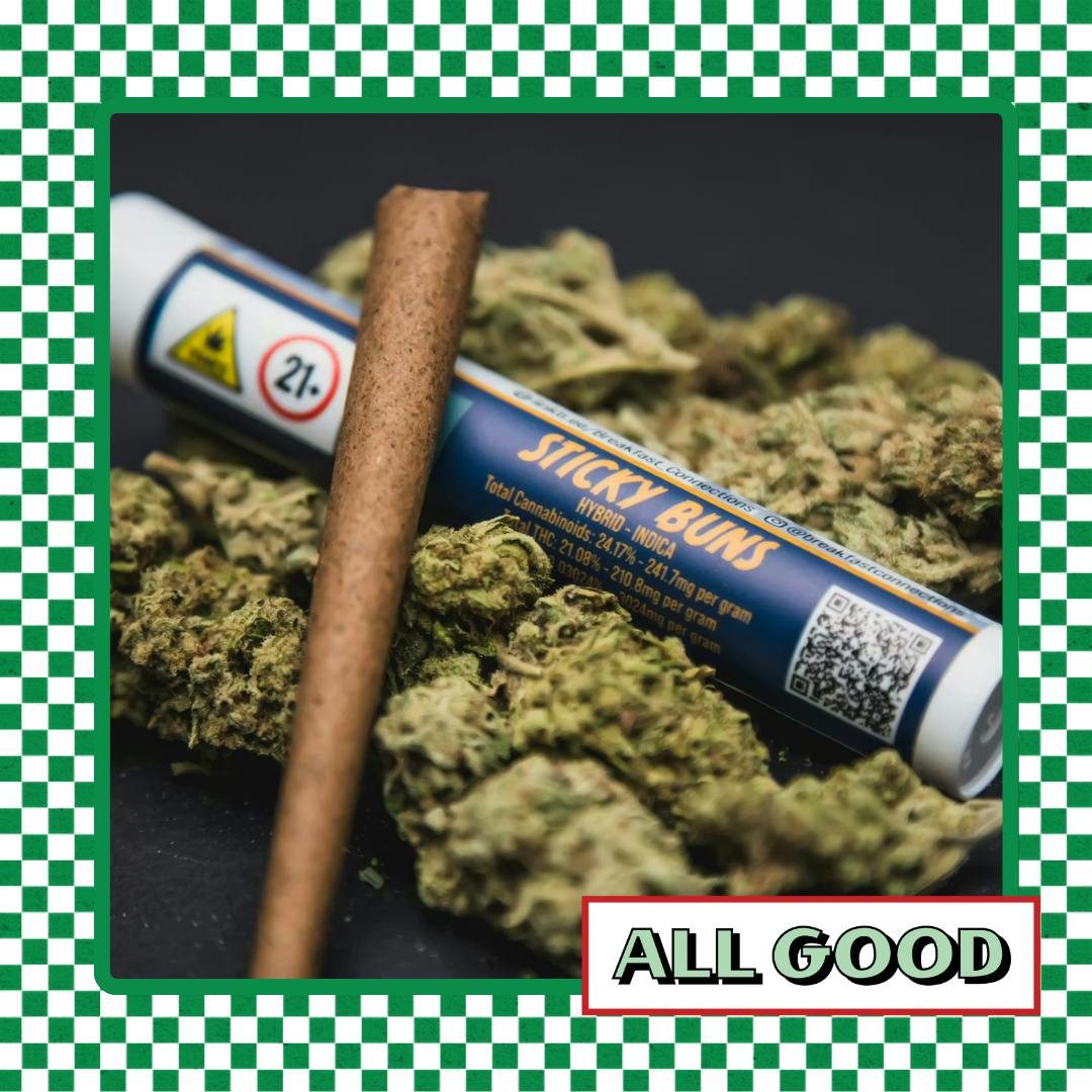 connections cigarette Breakfast Connections | Sticky Buns | Blunt | Indica Hybrid | 1g - 1g | Pre  Rolls | Breakfast Connections | All Good Dispensary (Rec)