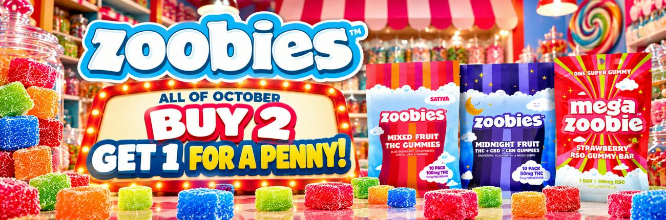 Zoobies October site sale banner