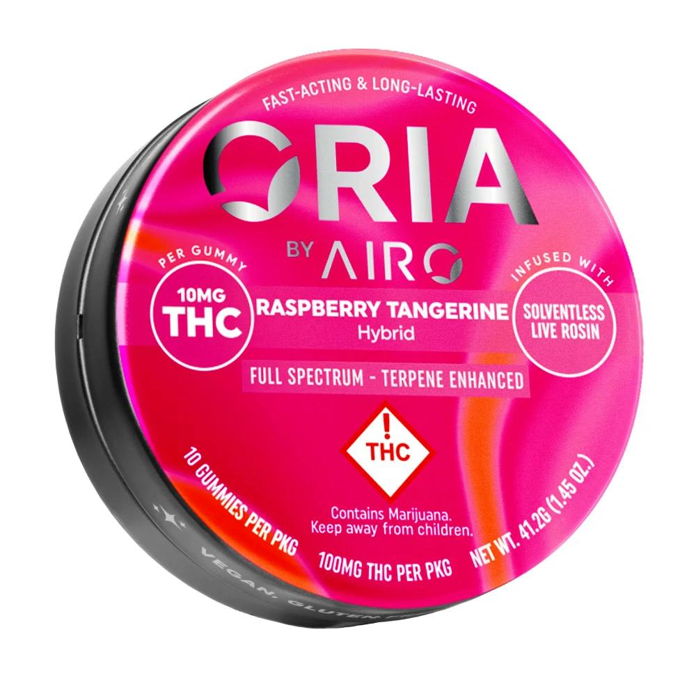 Raspberry Tangerine | Live Rosin | 10 pack - 100mg | Edibles
