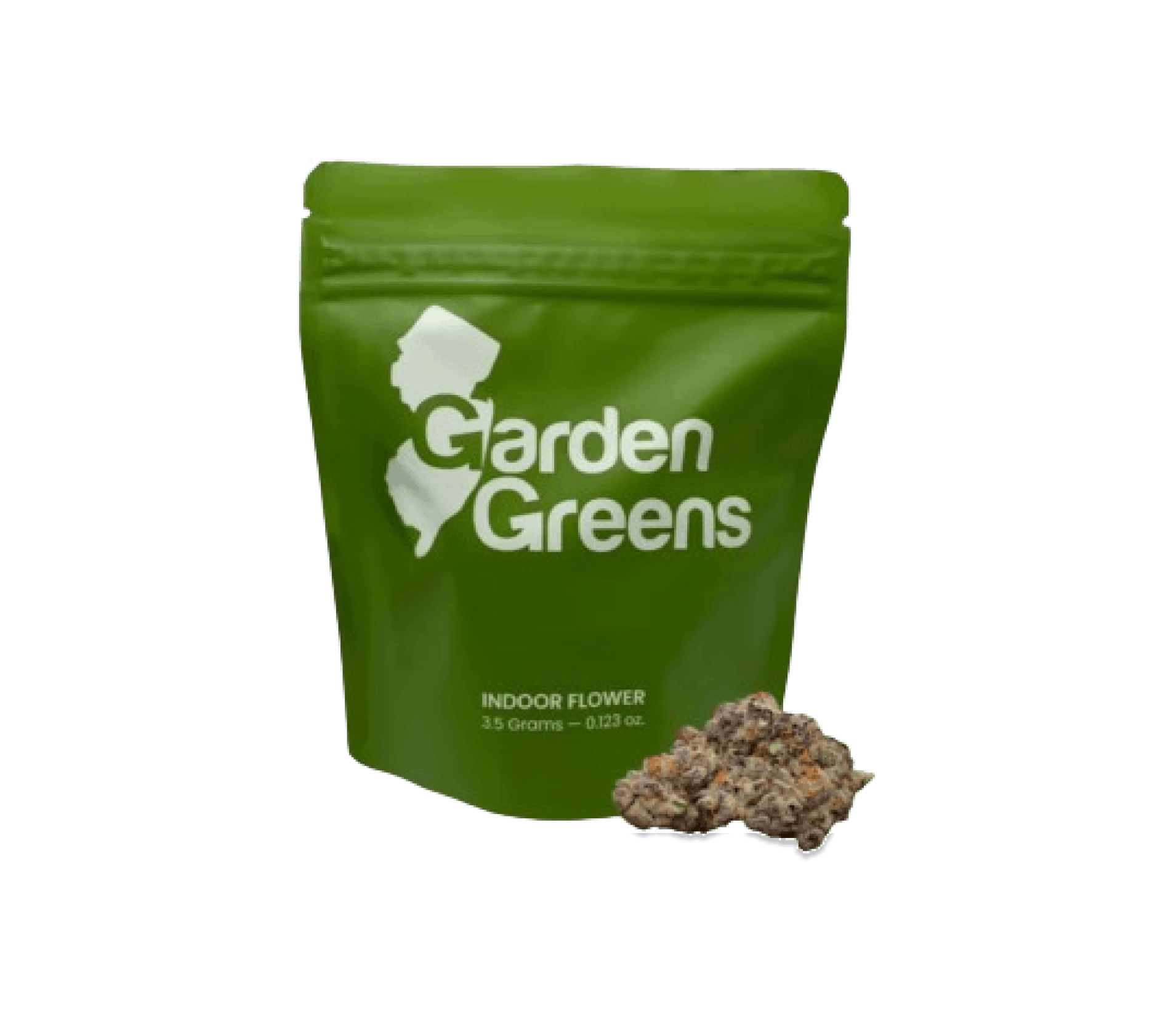 Peanut Butter Cup | 1/8 oz - 3.5g | Flower | Garden Greens | Blue
