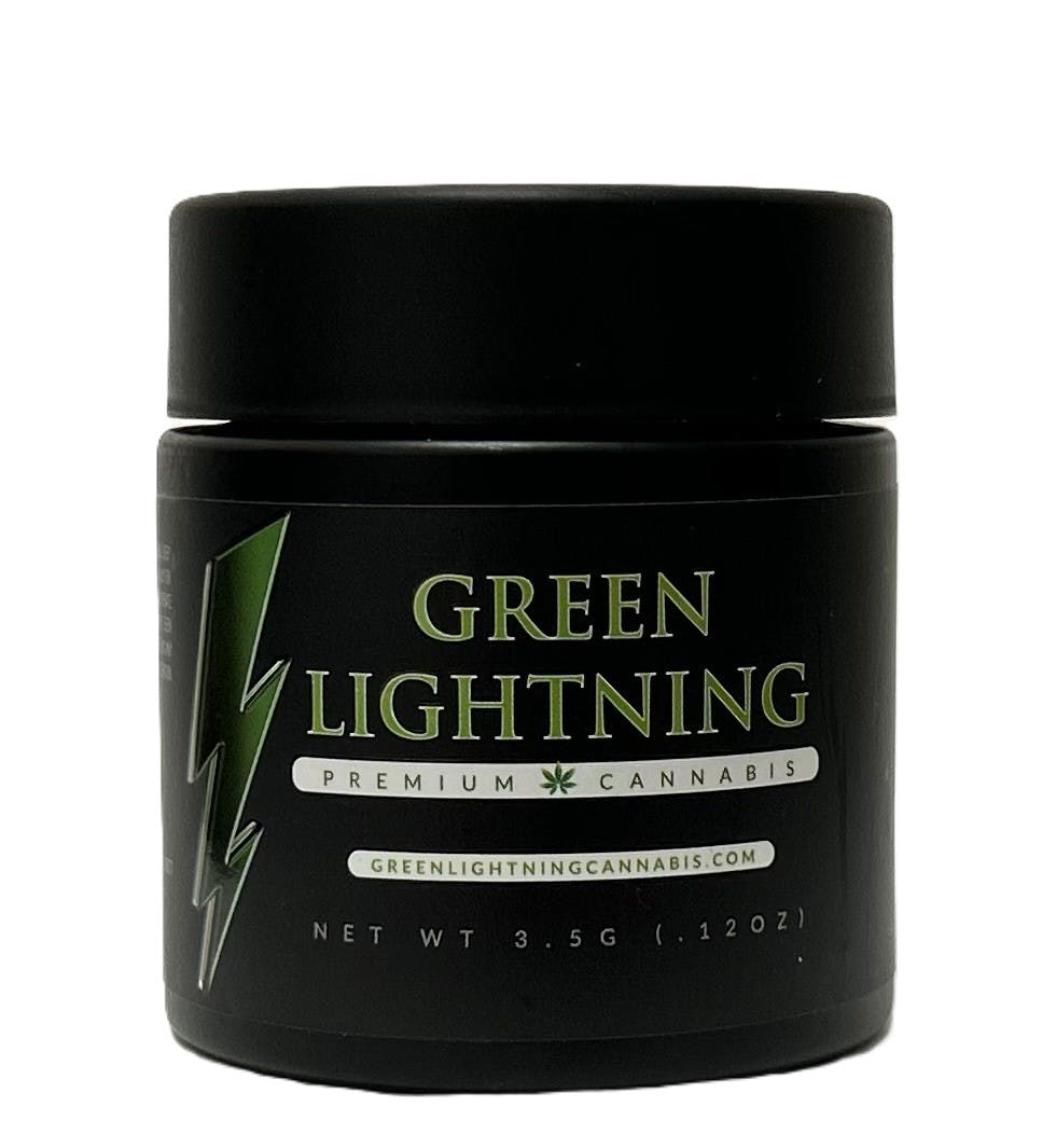 Sour Strawberry | 1/8 oz - 3.5g | Flower | Green Lightning | Blue