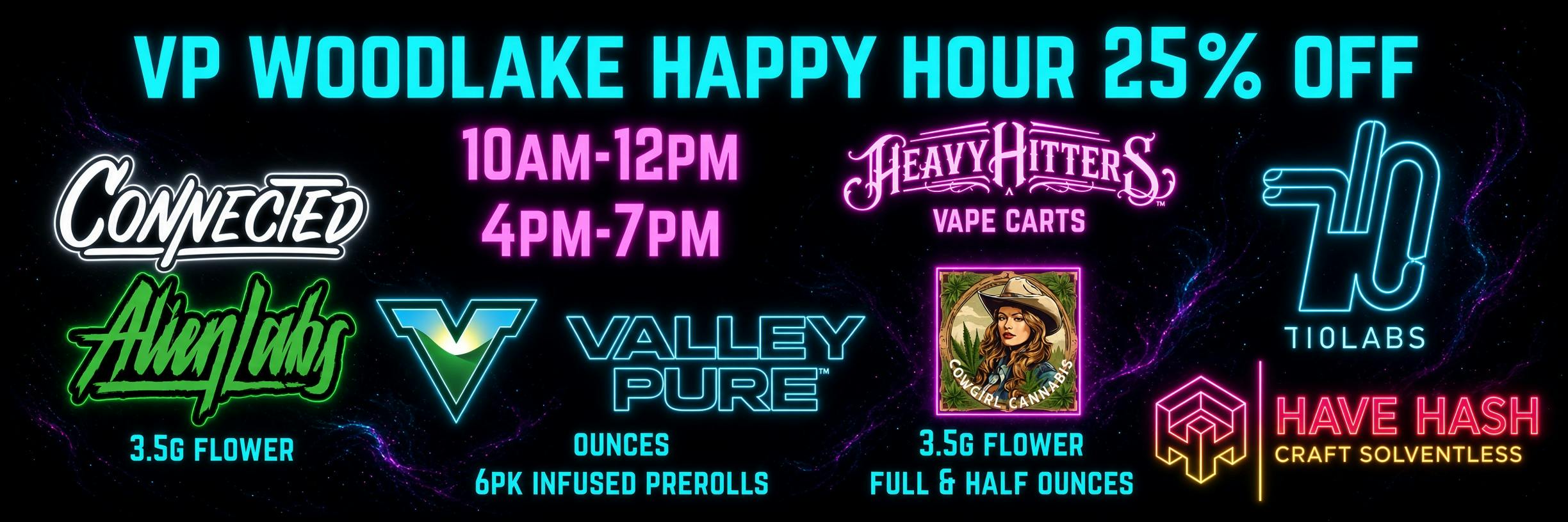 Woodlake Happy Hour