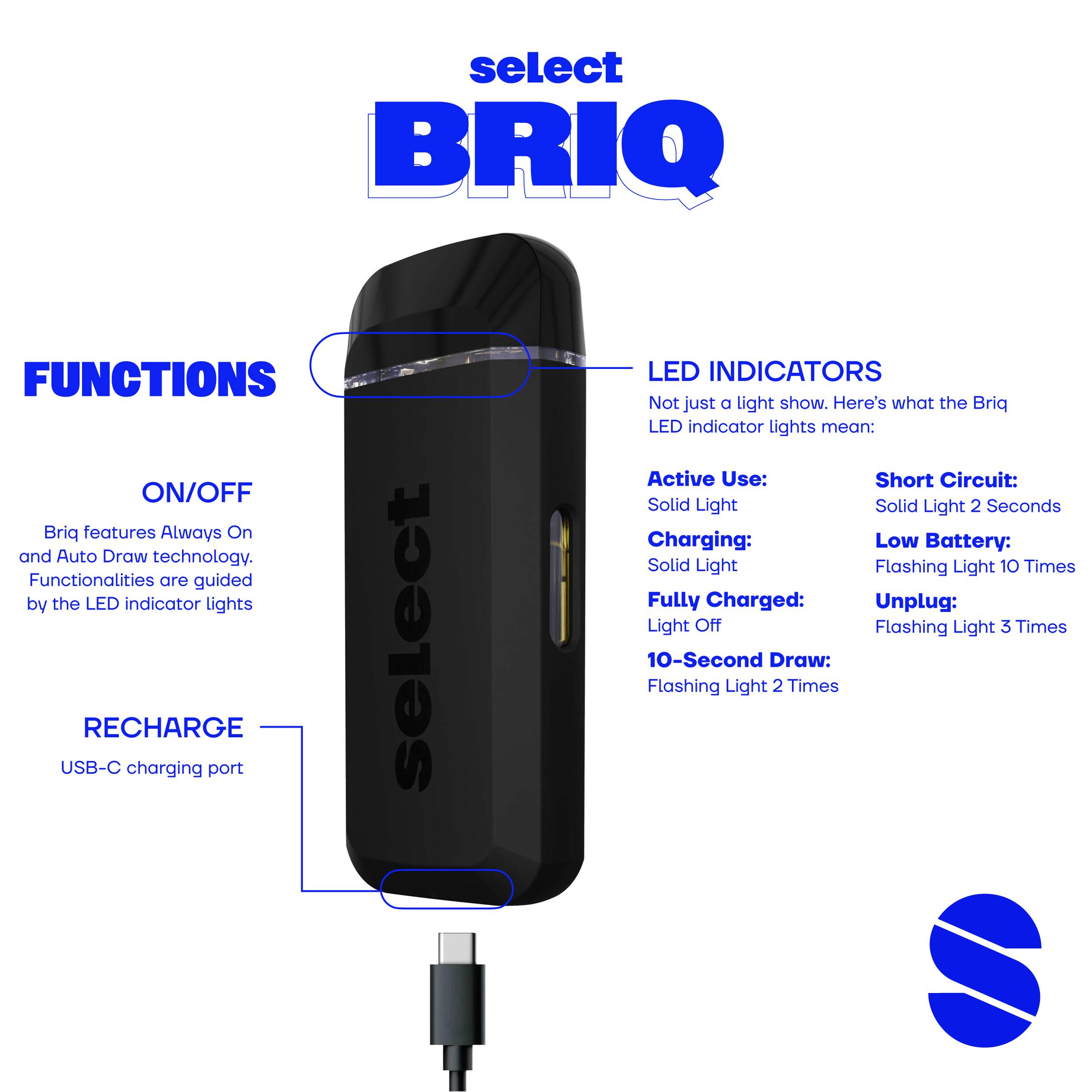 Buy BRIQ | WATERMELON OG | DISPOSABLE VAPE | 2G - 2g | Jersey City