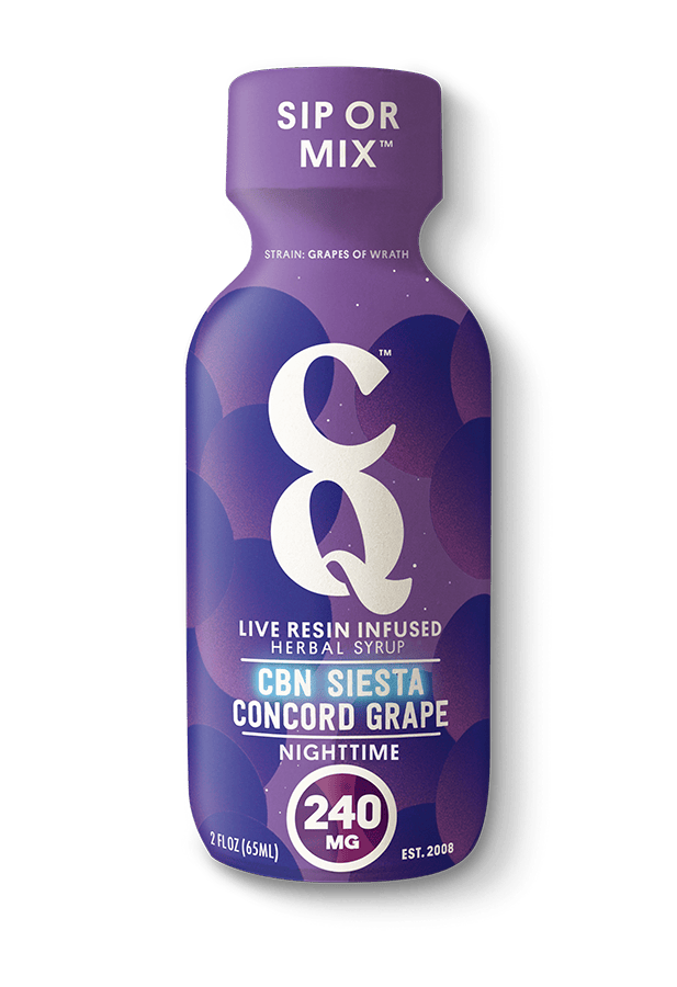 CQ Concord Grape | Live Resin Syrup (200mg THC : 40mg CBN) - 200mg