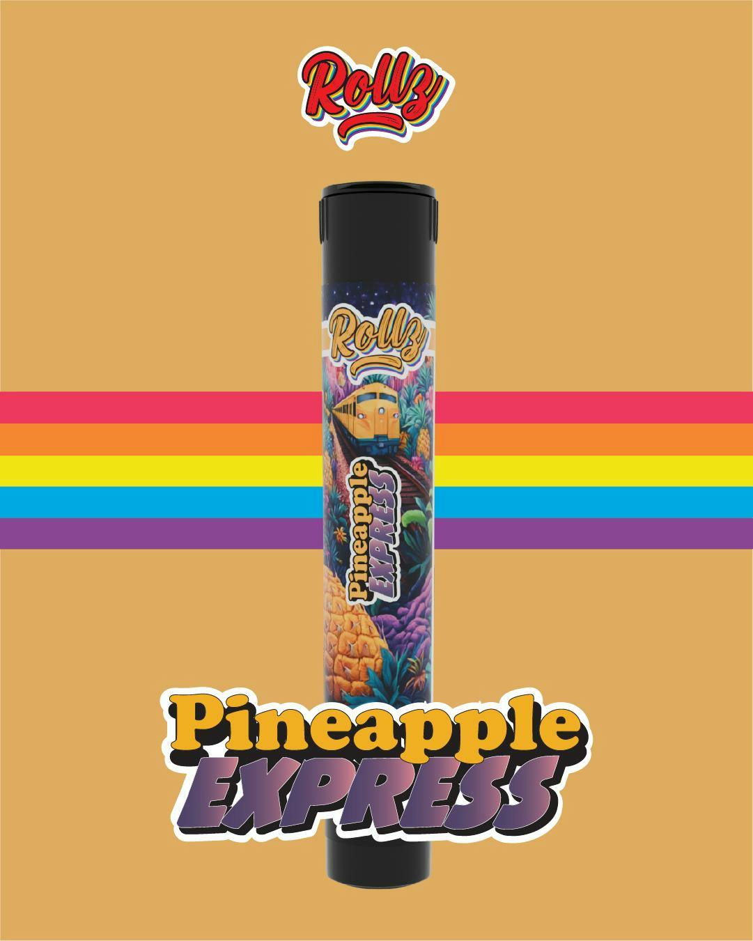 ROLLZ Pineapple Express | Terpene Infused Pre-Roll - 1g for Sale