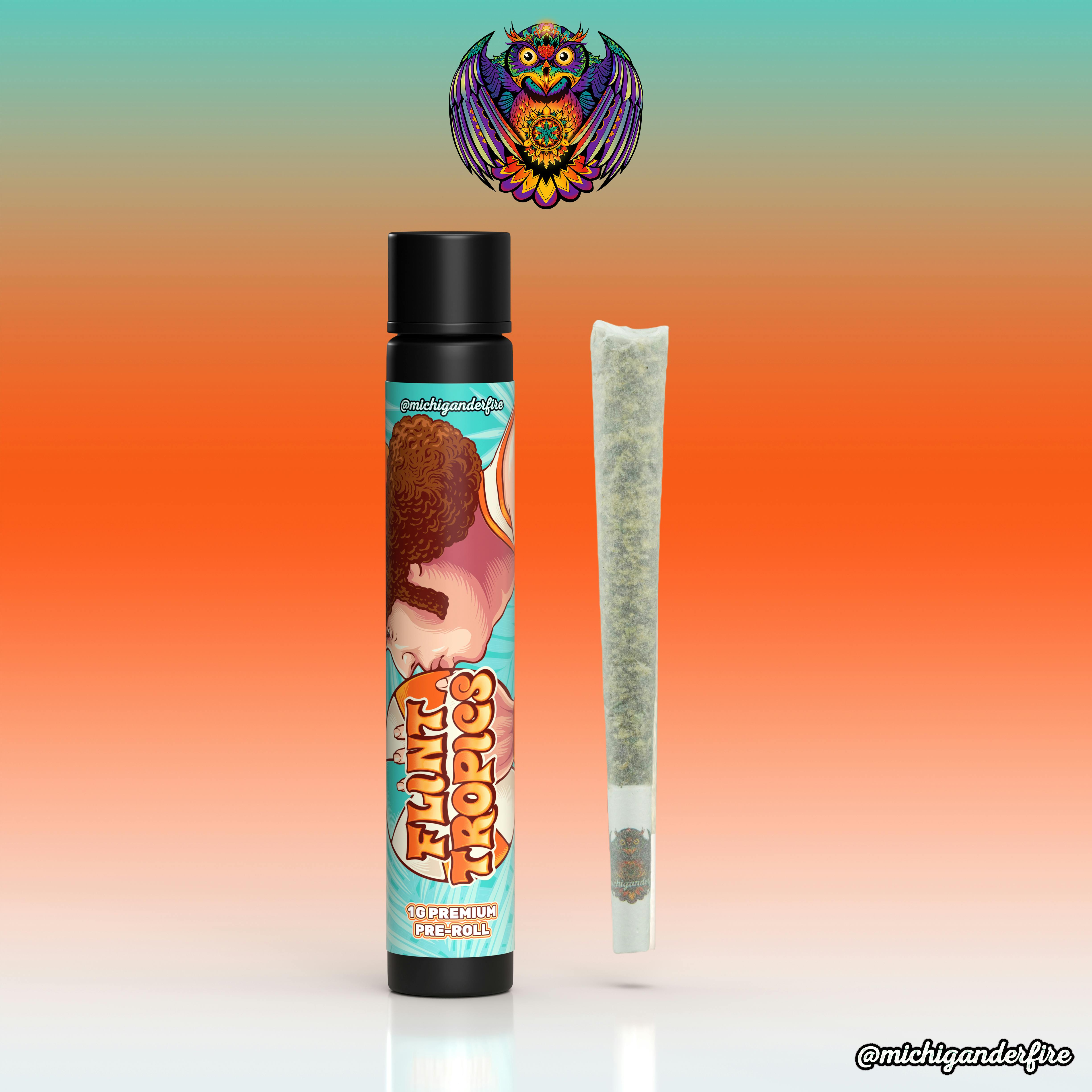 MICHIGANDER FIRE Flint Tropics | Pre-Roll - 1g for Sale in Iron