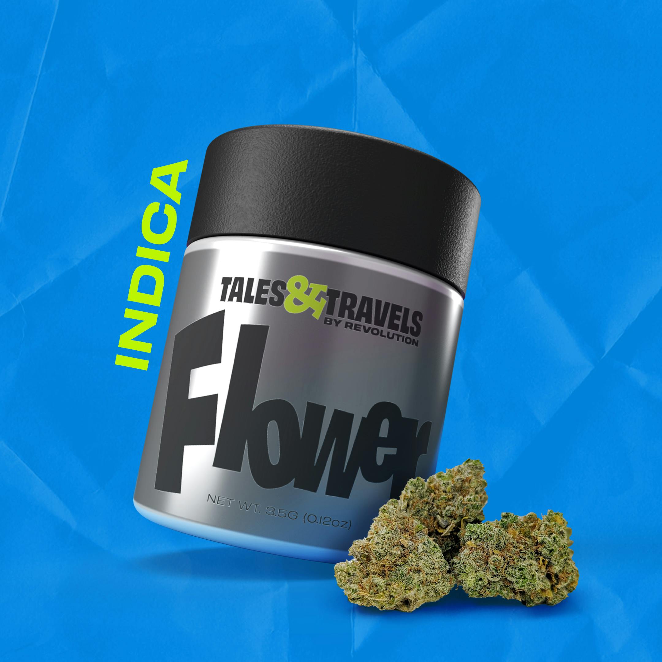 Tales & Travels Royale 3.5g - 3.5g (Indica) Flower by Tales