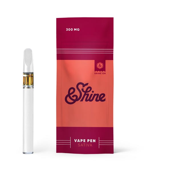 300 mg disposable vape pen &Shine Durban Poison Disposable 300mg - 0.3g (Sativa) Vapes by &Shine