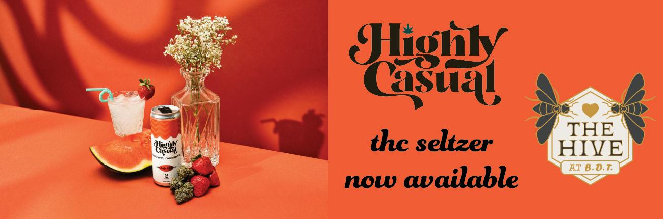 Highly Casual Seltzers now available