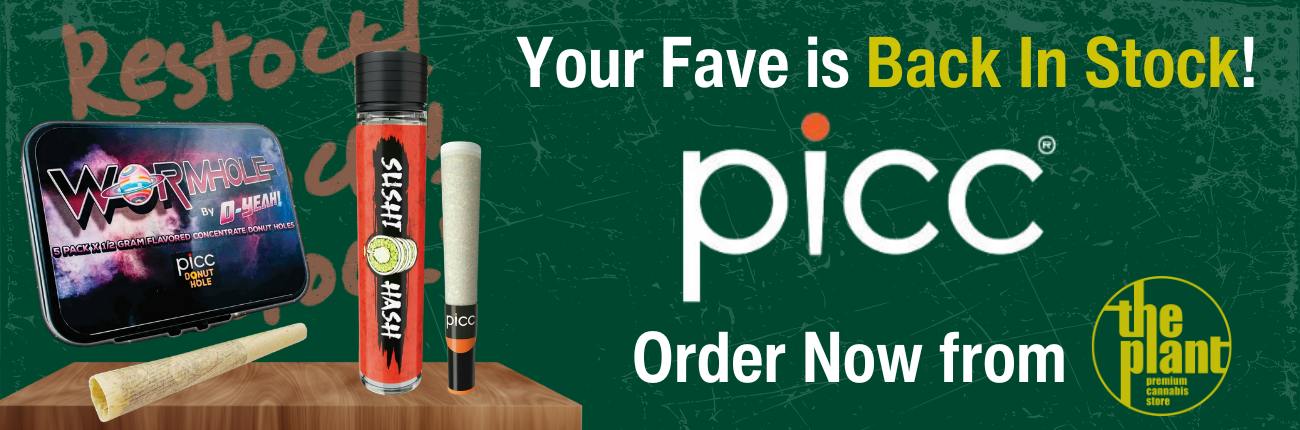 BACK IN STOCK...PICC!