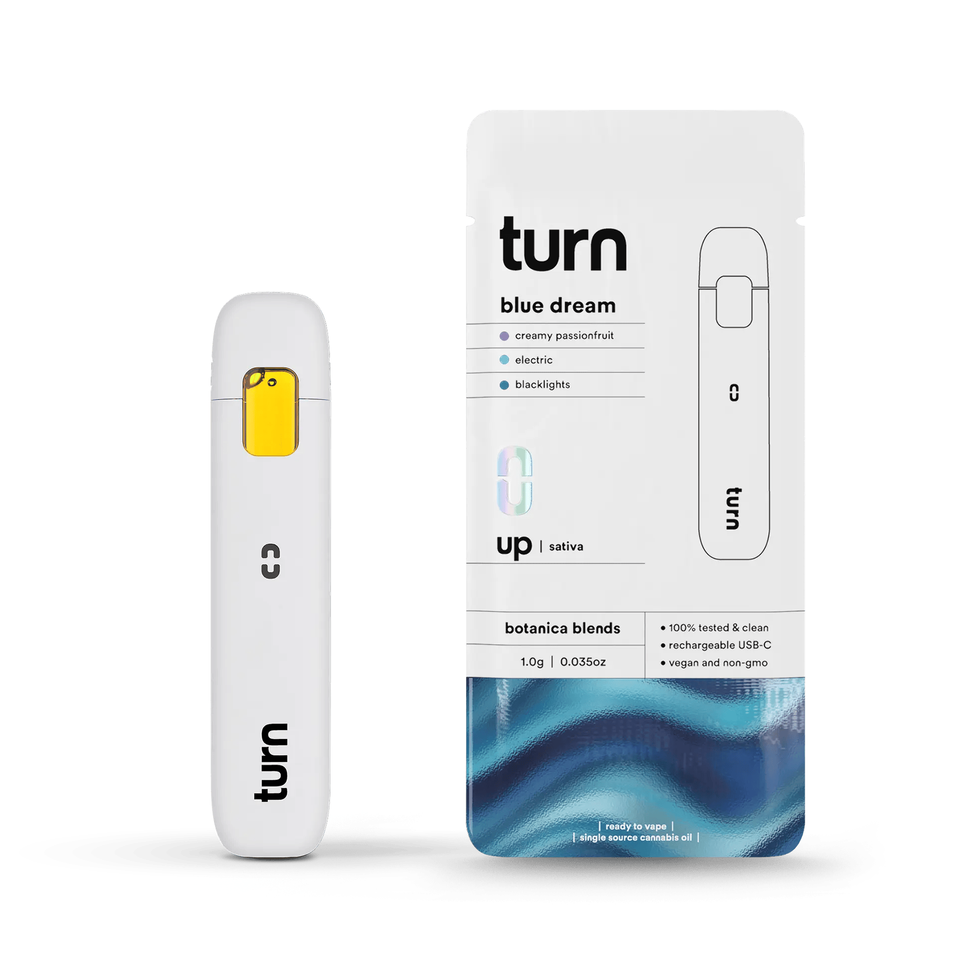Turn | Blue Dream | AIO Vape 1g - 1g | Vaporizers | Turn | Star Life (Rec) 