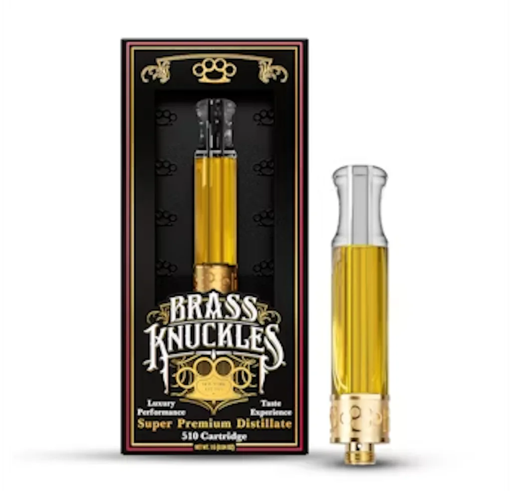 Brass KnucklesBrass Knuckles | Permanent Marker | Vape Cart 1gIndica