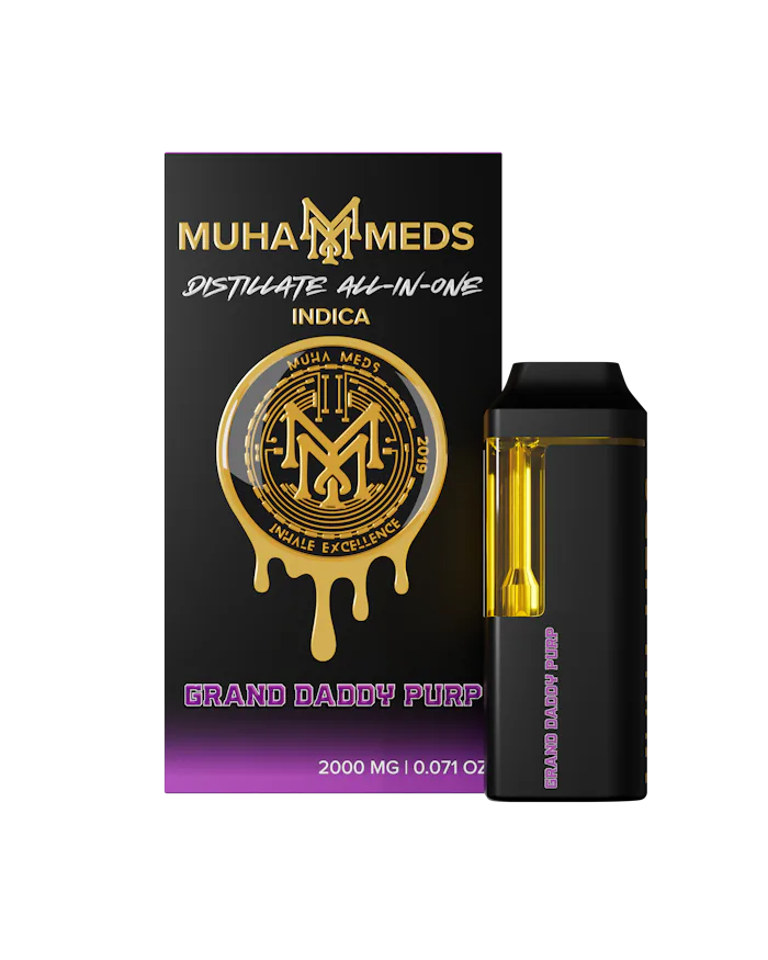 Muha Meds | Grand Daddy Purp | Vape AIO 2g - 2g | Vaporizers | Muha Meds | Star Life (Rec) | 1 Hall Avenue White Plains, NY 10603 Muha Meds | Grand Daddy Purp | Vape AIO 2g - 2g | Vaporizers | Muha Meds | Star Life (Rec) | 1 Hall Avenue White Plains, NY 10603
