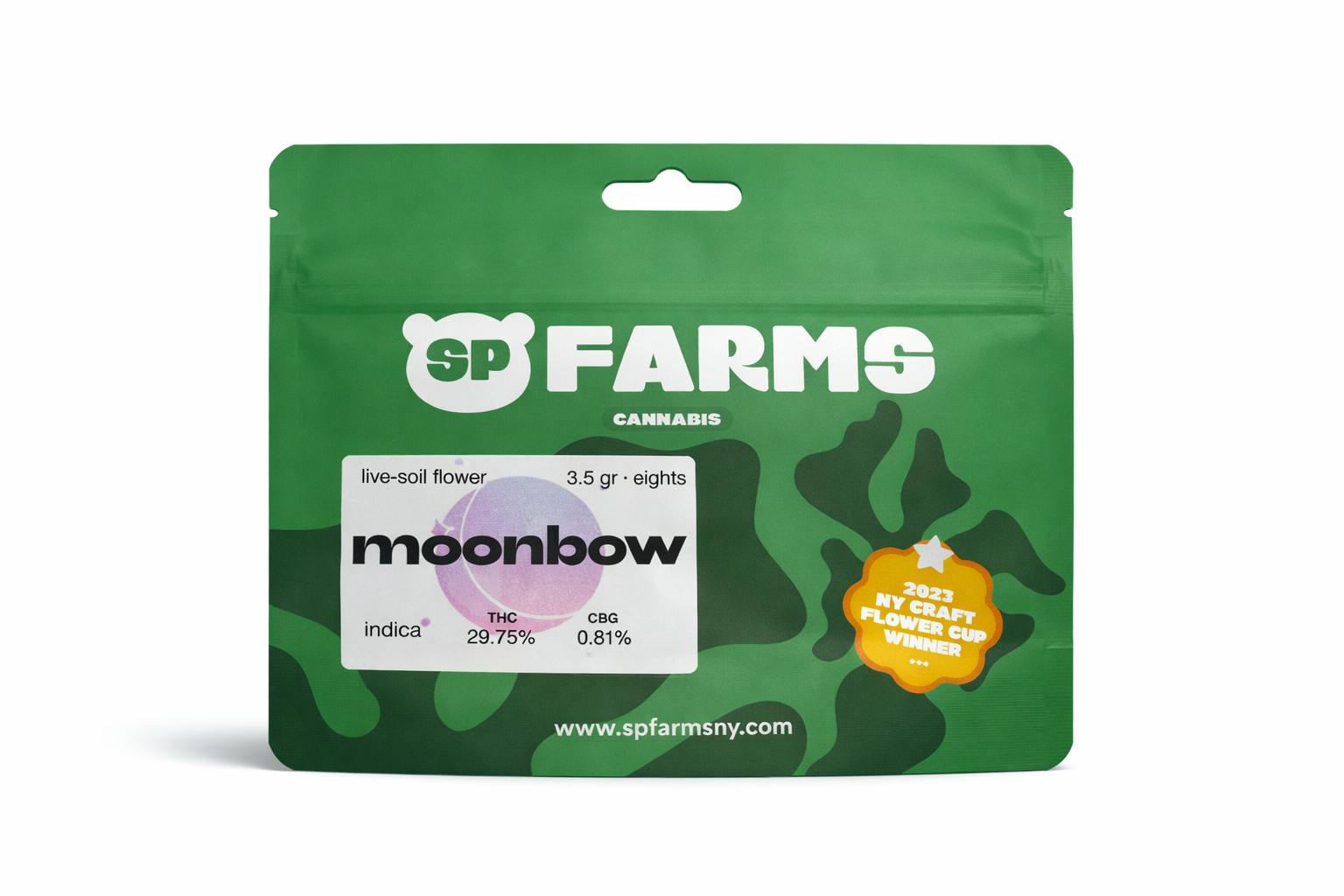 SP Farms | Moonbow | Flower 3.5g - 3.5g | Flower | SP Farms | Star
