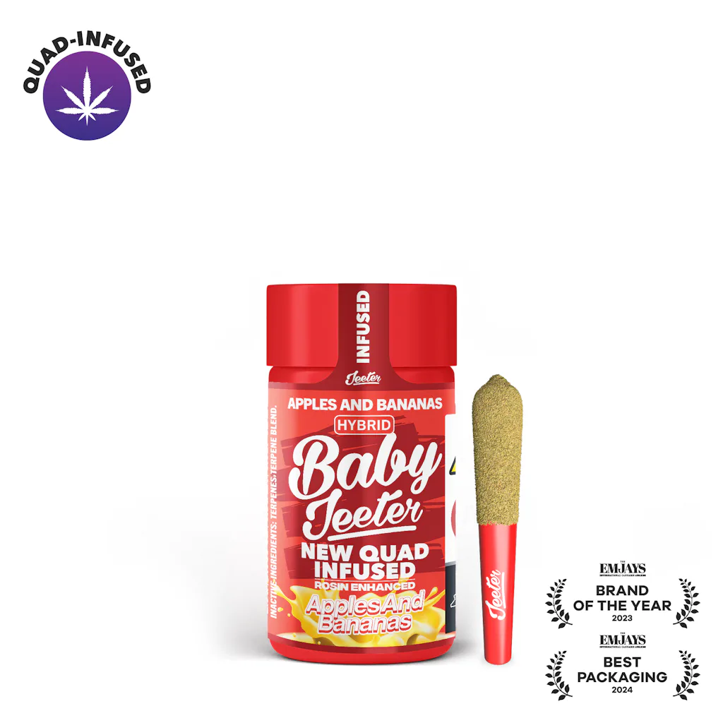 Baby Jeeter | Quad Infused Preroll 5pkHybrid