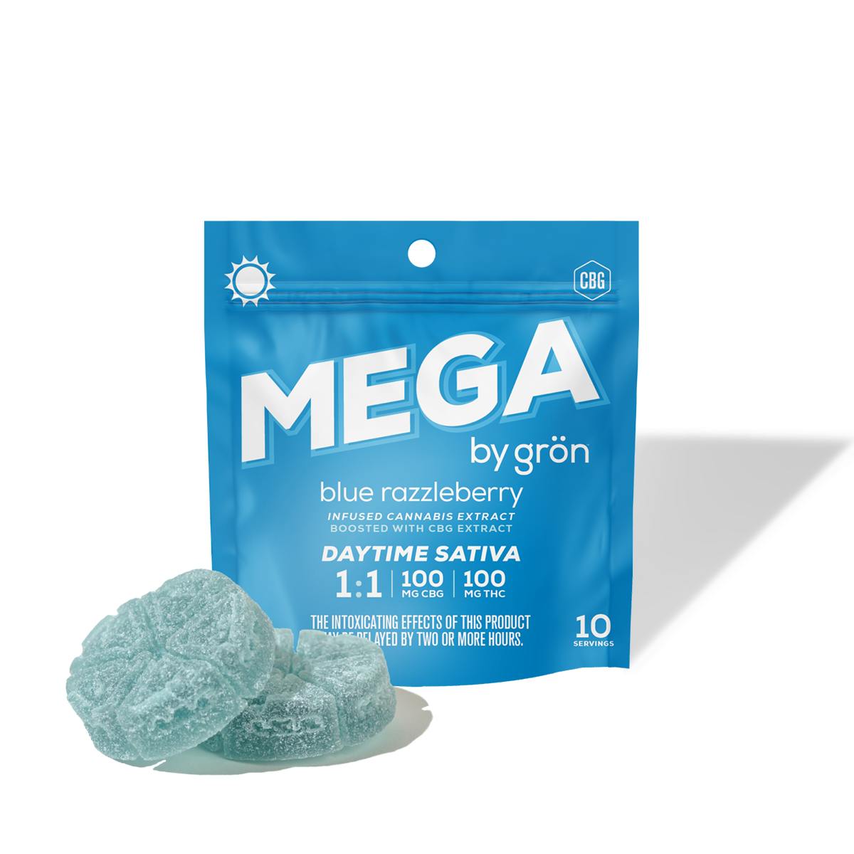 Blackberry Mega Pearls | THC:CBN 1:1 | 1pk | 100mg - 100mg