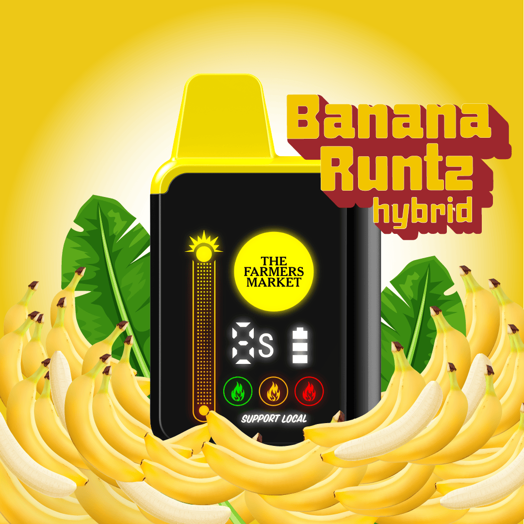 Banana Runtz | Disposable Digital Device | 1g - 1g | Vaporizers | The  Farmers Market | Boone Town Provisions (Rec)