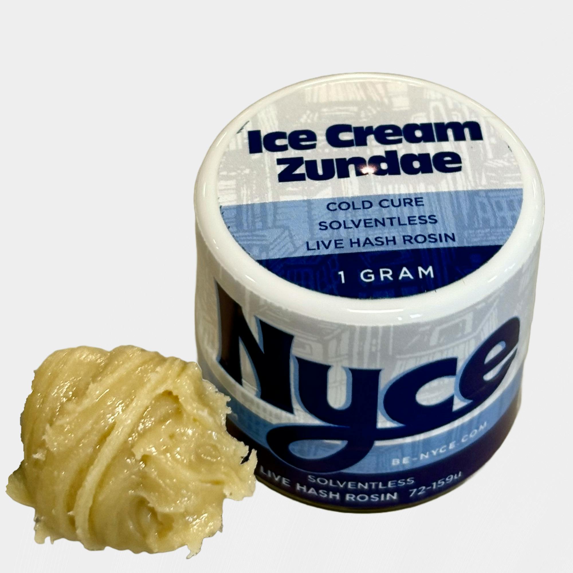 NYCE | Ice Cream Zundae | Hash Rosin Jar | Sativa | 1g - 1g