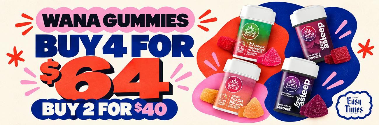 Wana 2 for $40, 4 for $64