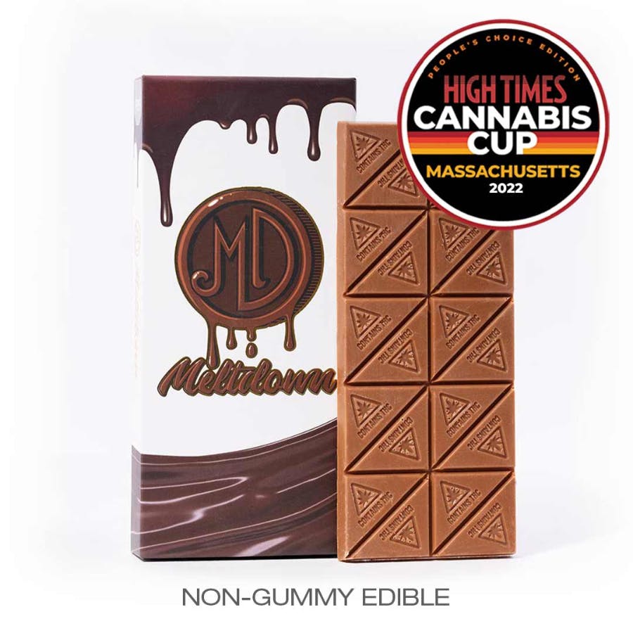 Meltdown Milk Chocolate Bar 96.79mg Edibles Nova Farms Framingham