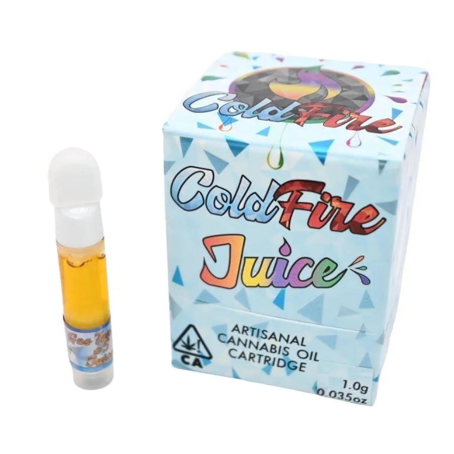 Shop ColdFire Juice | RS11 | Indica | Cartridge | 1g - 1g in Vista, CA | HELLO CANNABIS Shop ColdFire Juice | RS11 | Indica | Cartridge | 1g - 1g in Vista, CA | HELLO CANNABIS