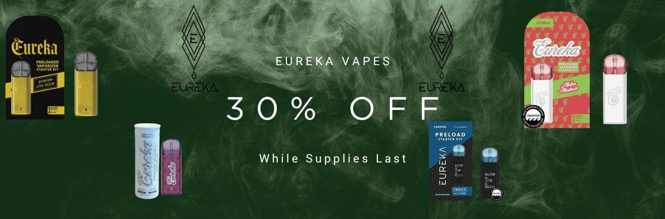 Eureka 30% off