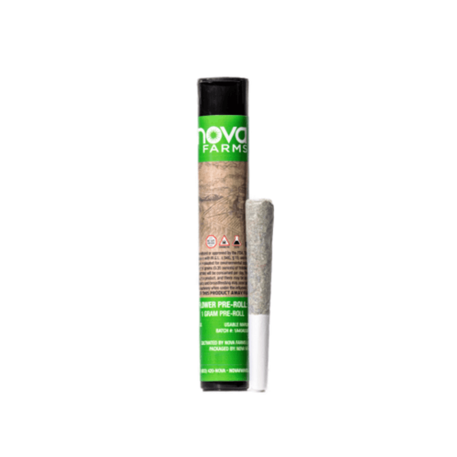 White Fire OG .5g PreRoll 0.5g Pre Rolls Nova Farms Attleboro