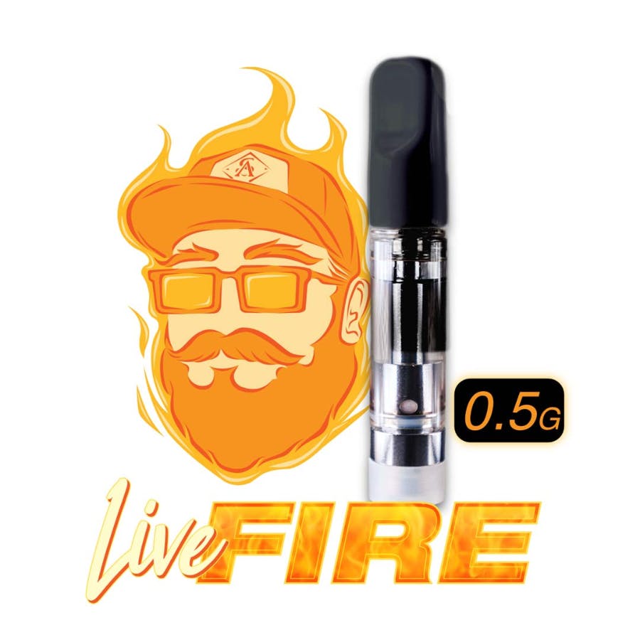 Booberry Blossom .5g Live Fire SA Vape Cart 0.5g Vaporizers Southie