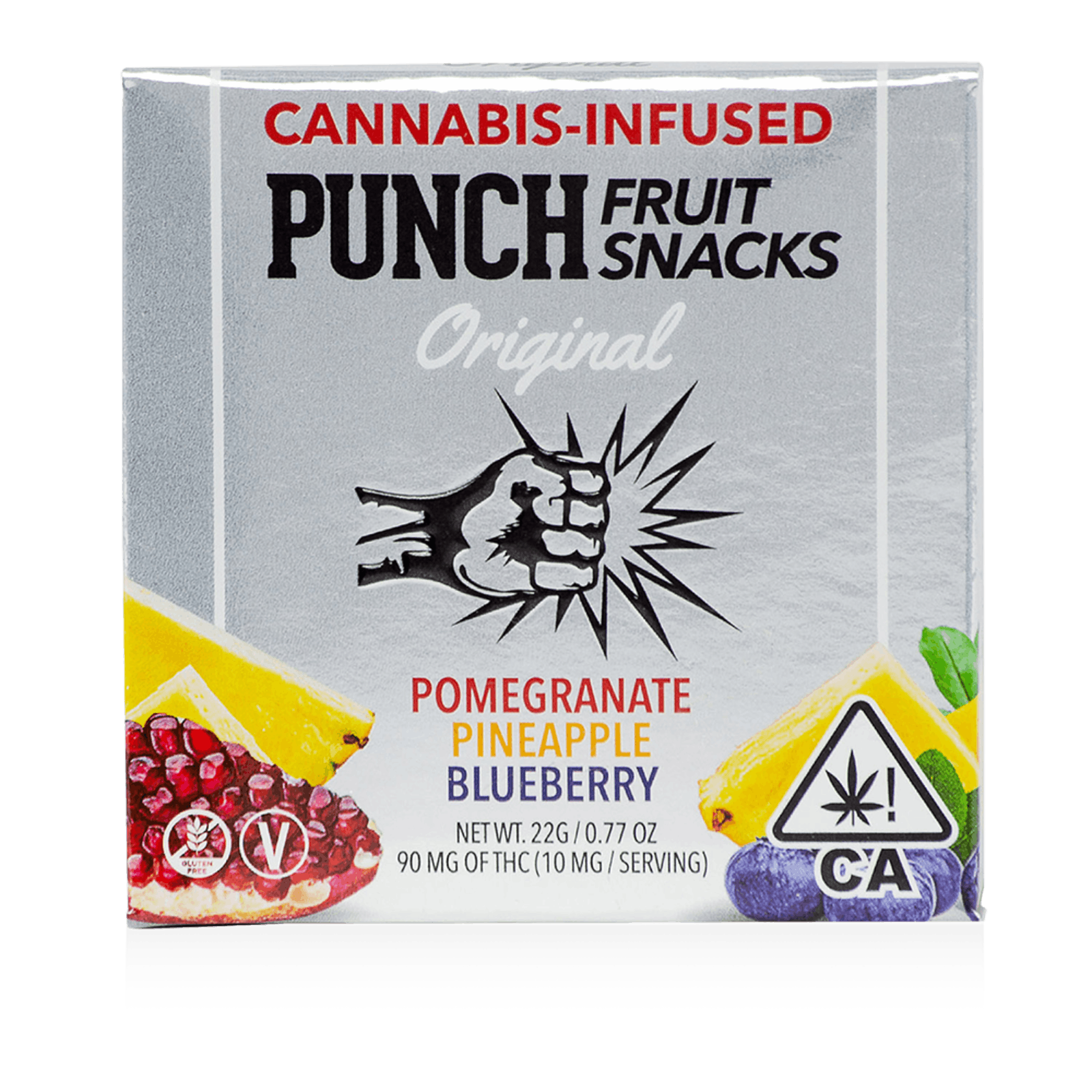 Punch Original Fruit Snacks 100mg 100mg (N/A) Edibles by Punch Edibles & Extracts