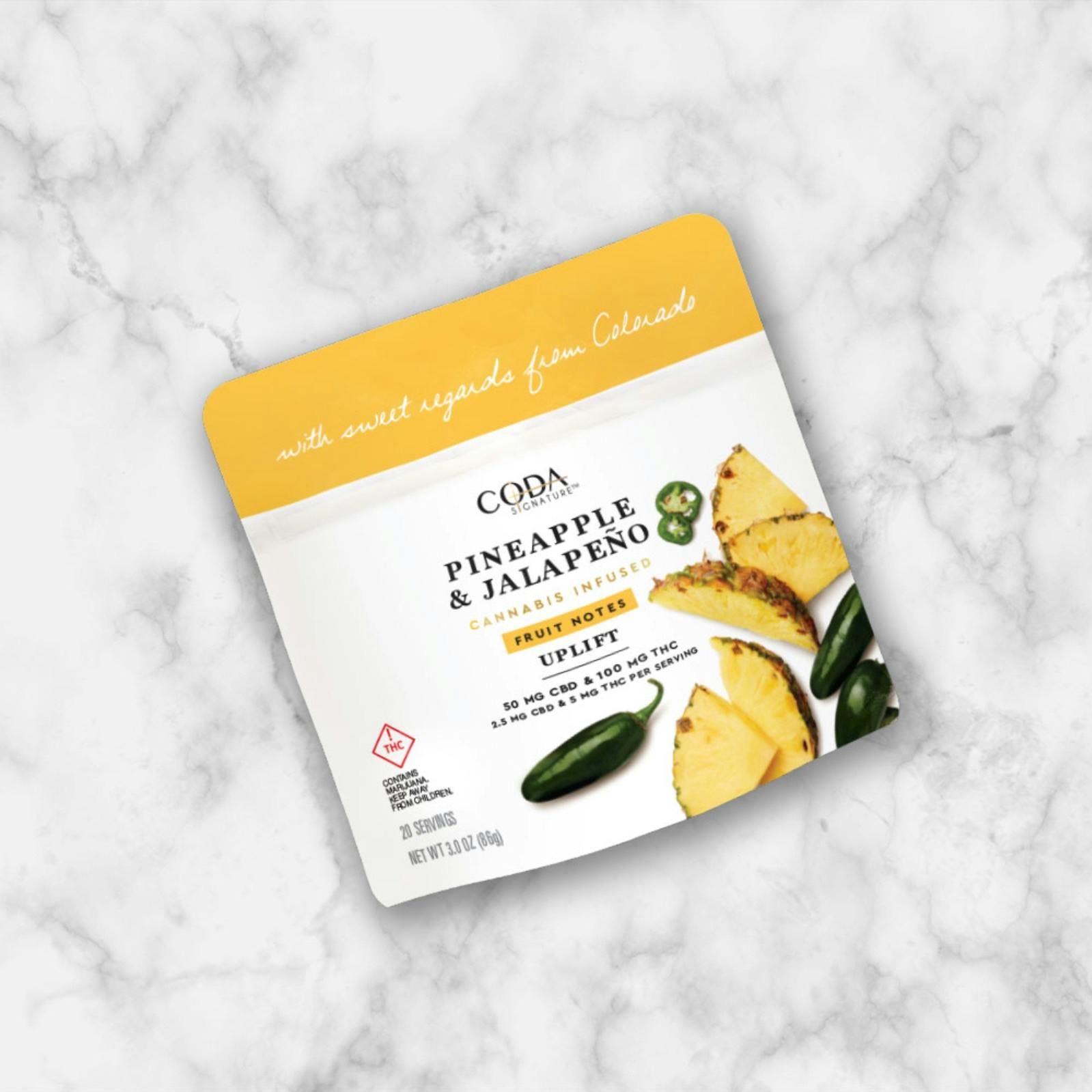 1:2 Pineapple & Jalapeño Fruit Notes - 20pk