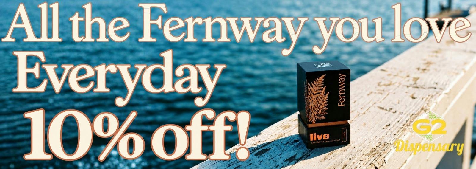 Fernway 10% Sale!