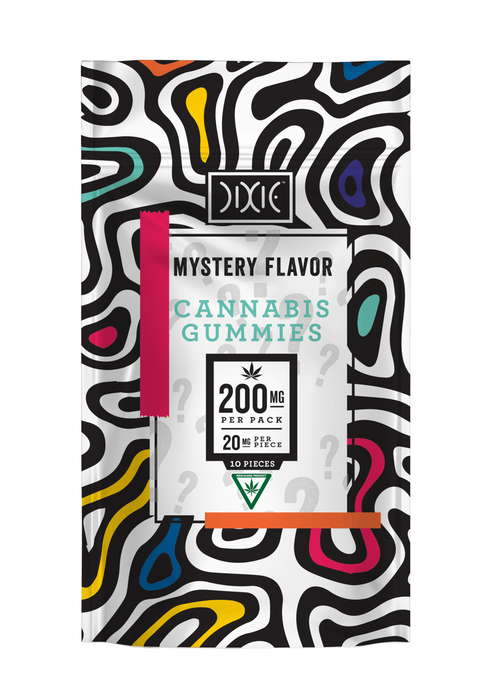 Shop Mystery Flavor High Dose Gummies 10 Pack 3.875g Edibles by