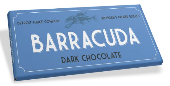 Shop Barracuda Dark High Dose Chocolate Bar Edibles by Detroit Edible