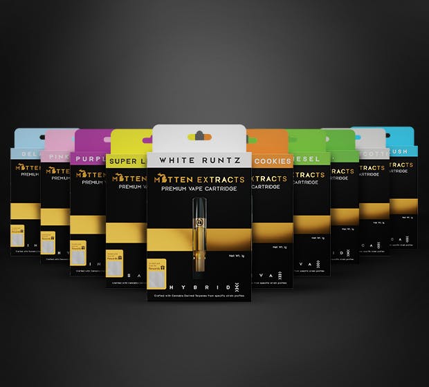 White Runtz Cartridge Mitten Extracts Grand Rapids Scribner Ave (REC)