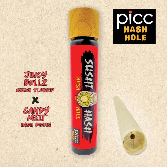 Sushi Hash - Juicy Bullz x Candy Melt 1g Rosin Donut Hole - 1g