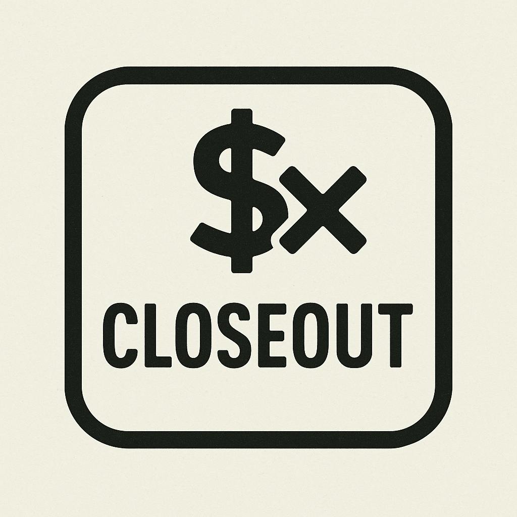 Closeout Products! icon