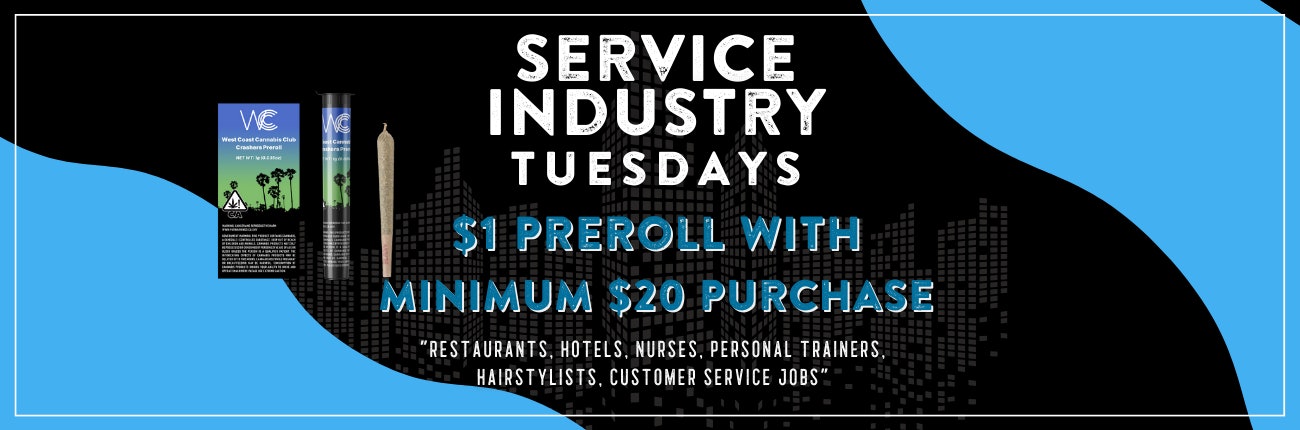 Service Industry Tuesdays!