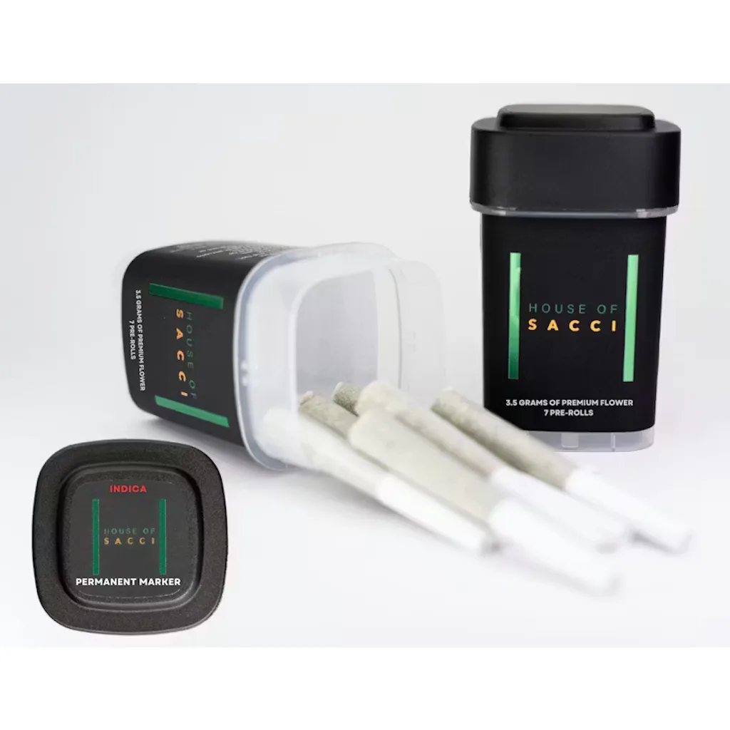 House Of SacciHouse of Sacci | Permanent Marker | Pre-Rolls | 7pk