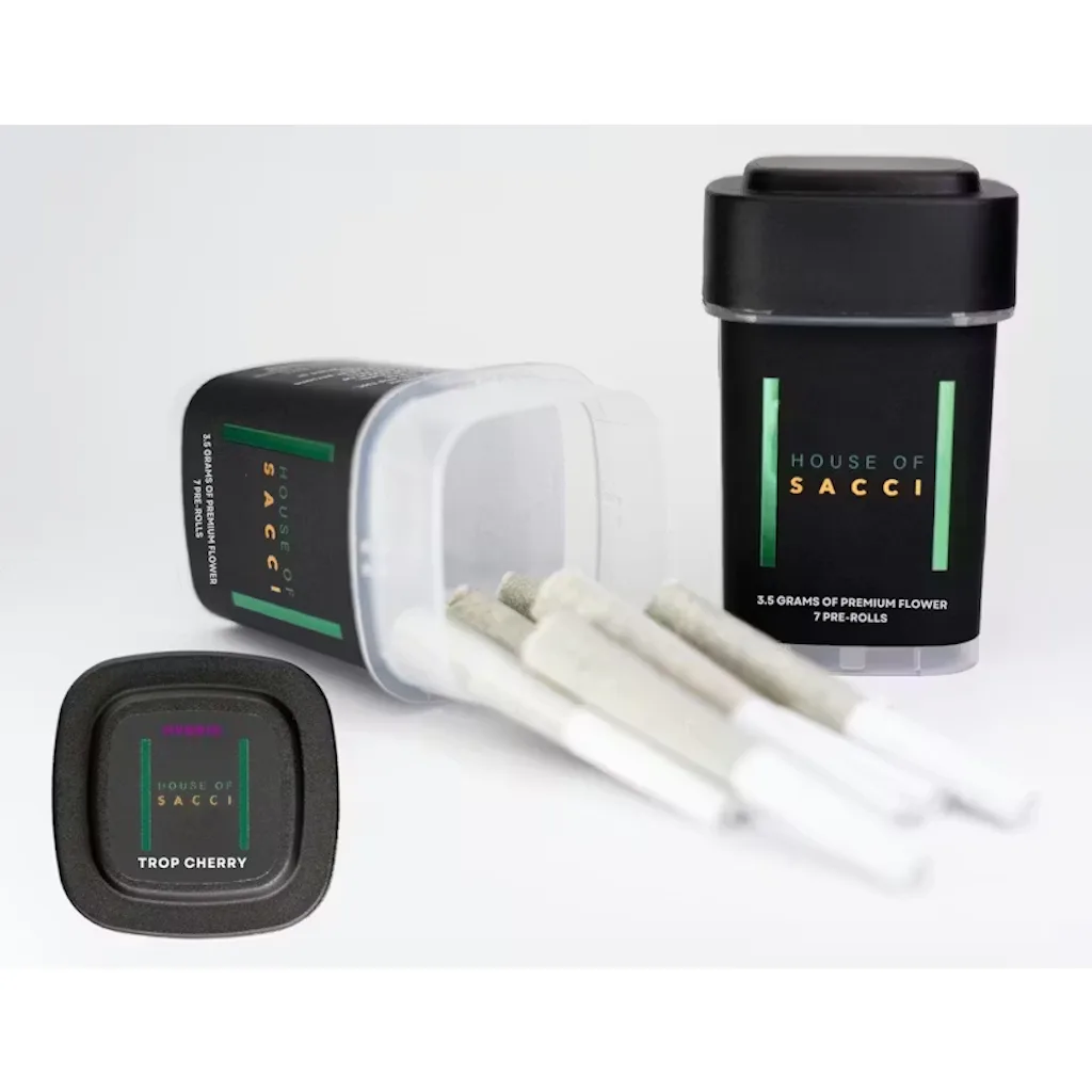 House Of SacciHouse of Sacci | Trop Cherry | Triple Infused Pre-Rolls | 5pk