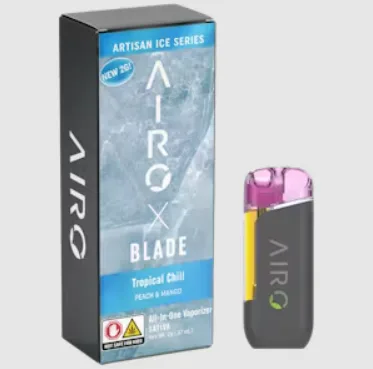 Tropical Chill - 2g Disposable - Artisan Ice Series - 2g | Vaporizers | AIRO | SoulFlora (Rec) West Milford, NJ Tropical Chill - 2g Disposable - Artisan Ice Series - 2g | Vaporizers | AIRO | SoulFlora (Rec) West Milford, NJ