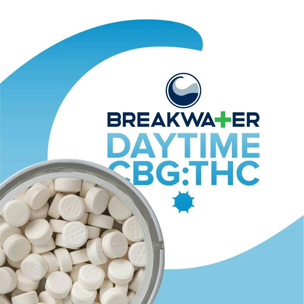 Daytime CBG:THC Lozenges - 20pk - 100mg | Edibles | Breakwater