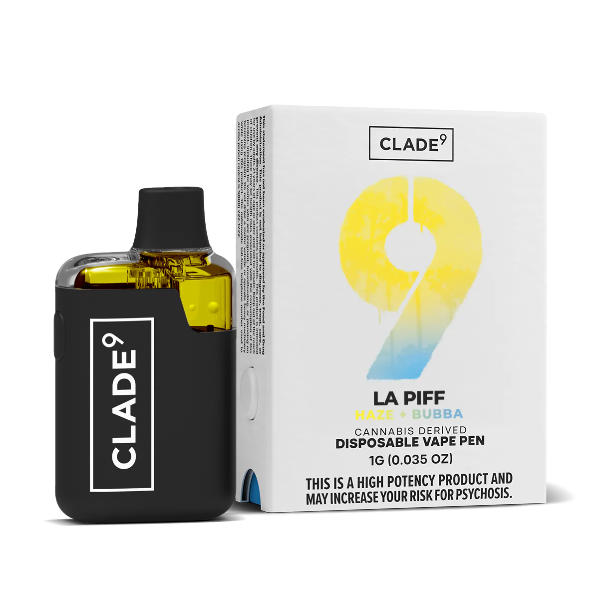 LA Piff - 1g Disposable - 1g | Vaporizers | Clade9 | SoulFlora (Rec) West Milford, NJ LA Piff - 1g Disposable - 1g | Vaporizers | Clade9 | SoulFlora (Rec) West Milford, NJ