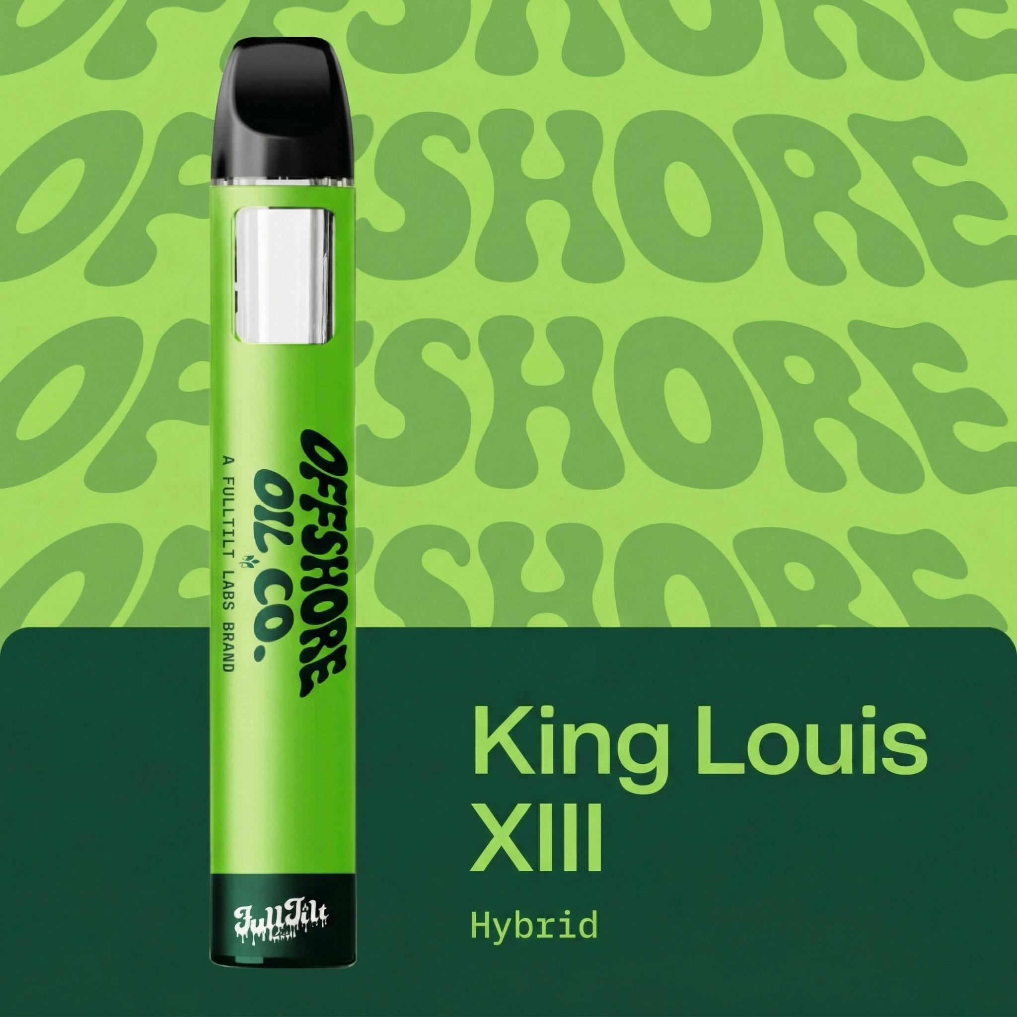 King Louis XIII - 2g Disposable - 2g | Vaporizers | Off Shore Oil