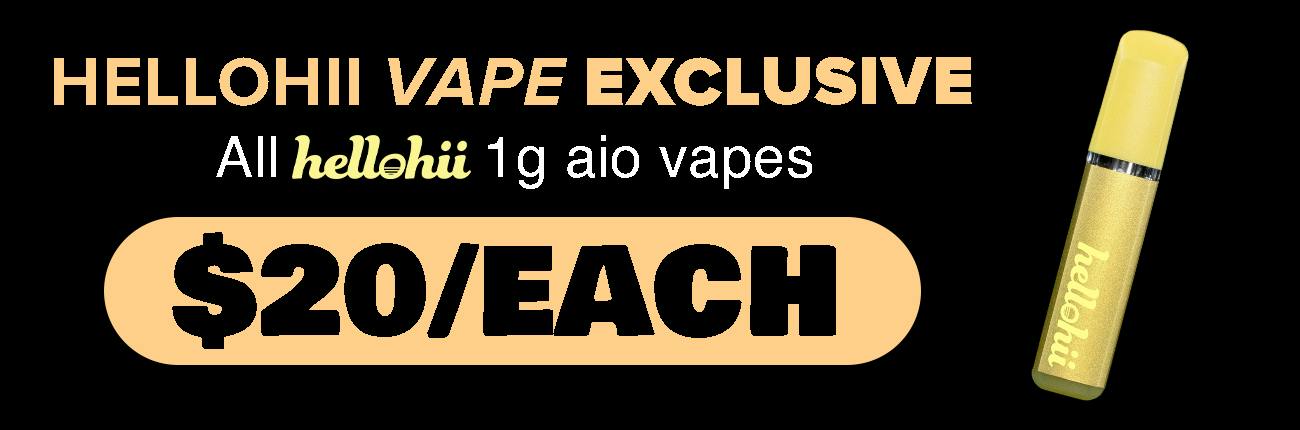 HelloHii 1g Vapes