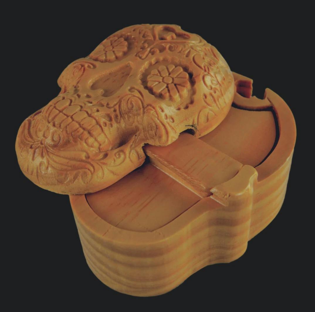 Skeleton Smokezilla Puzzle Stash Box | Smokezilla Accessories