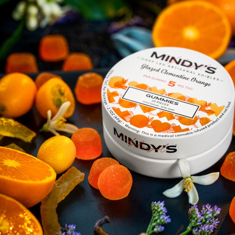 Shop Glazed Clementine Orange Gummies 20 Pack 0.1g Edibles by Mindy