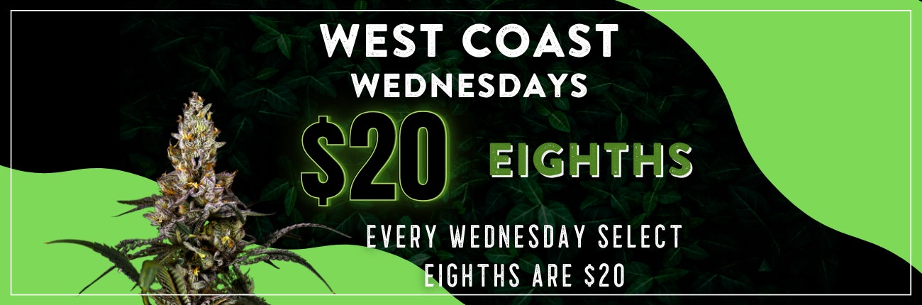 Select WC 8th's now $20 - Wednesday's Only
