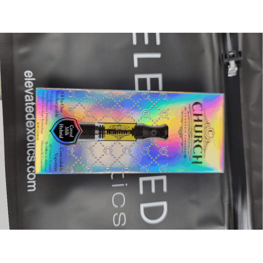 Shop Church Cannabis Cereal Milk 1g AllinOne Disposable Cart 1g